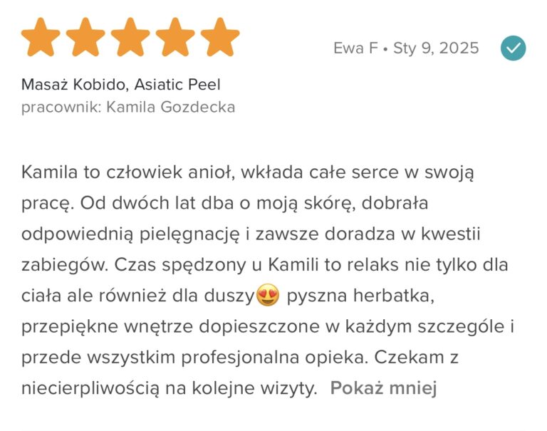 masaż kobido rzeszów